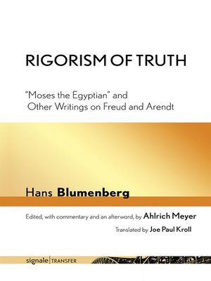 cover image of Rigorism of Truth